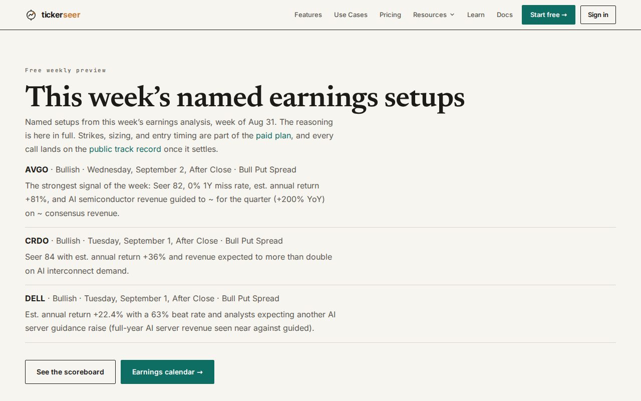 Weekly digest preview showing sector bars and a fragility meter